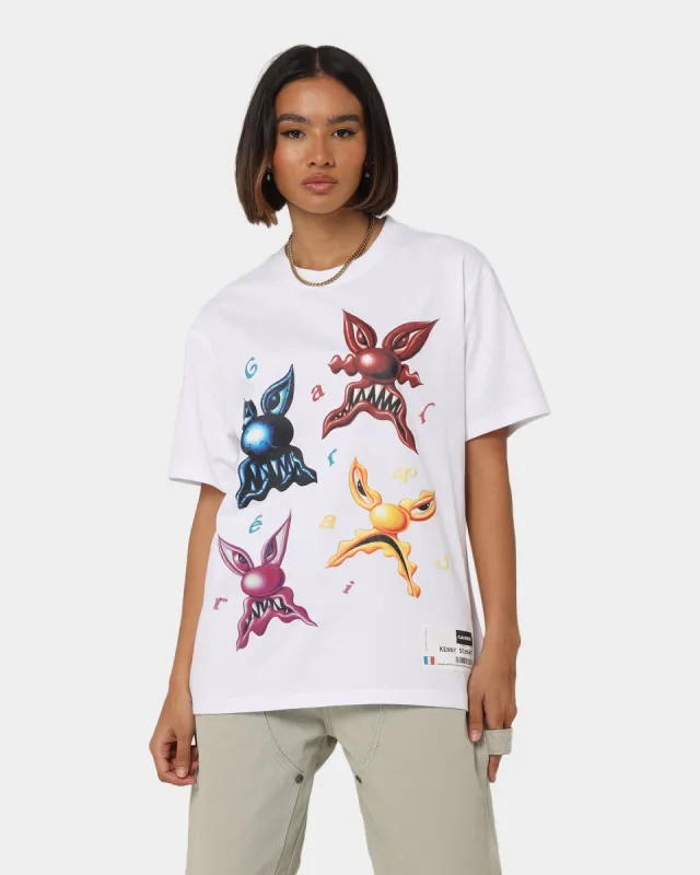 Carré X Kenny Scharf Meanie Oversized T-Shirt White sold by Culture Kings
