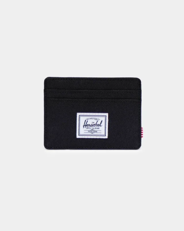 Herschel Bag Co Charlie Cardholder Black sold by Culture Kings