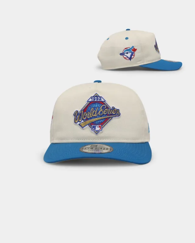New Era Toronto Blue Jays '1990s World Series Through The Decades' 1992 World Series Golfer Snapback Chrome White sold by Culture Kings