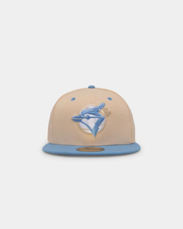New Era Toronto Blue Jays 'Ice Latte' 59FIFTY Fitted Pastel Orange sold by Culture Kings