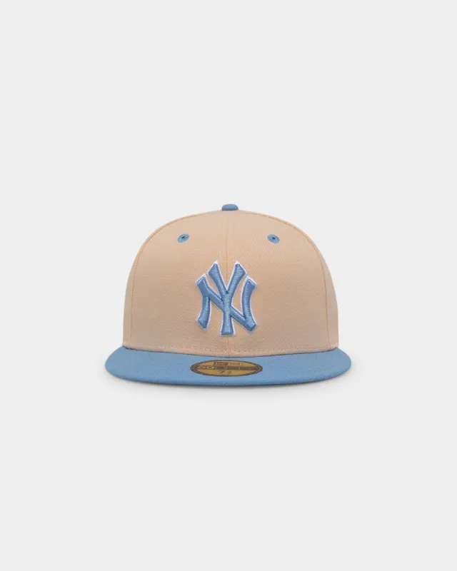 New Era New York Yankees 'Ice Latte' 59FIFTY Fitted Pastel Orange sold by Culture Kings