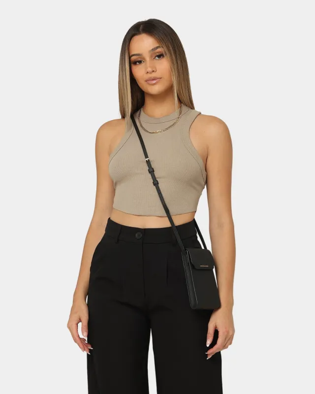 Maison De Sabre The Crossbody Phone Pouch Black Caviar sold by Culture Kings