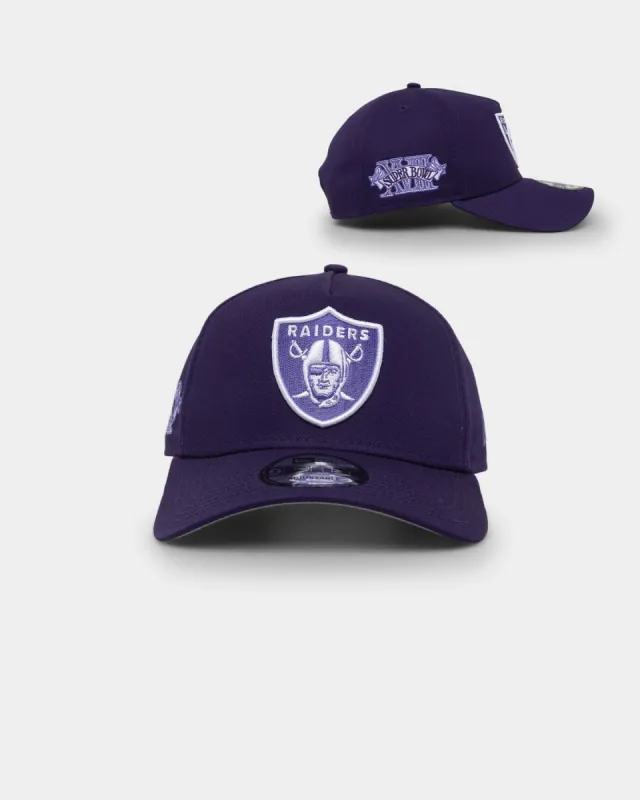 New Era Oakland Raiders 'Grape' 9FORTY A-Frame Snapback Purple sold by Culture Kings