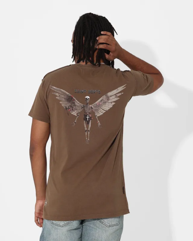 Saint Morta Momento Mori Lafayette T-Shirt Vintage Brown sold by Culture Kings