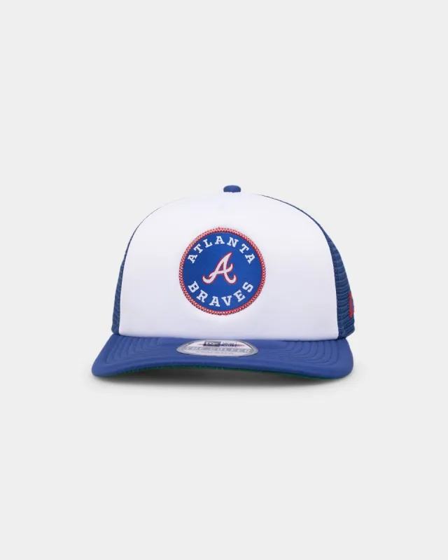 New Era Atlanta Braves Golfer Trucker Snapback White/Royal sold by Culture Kings
