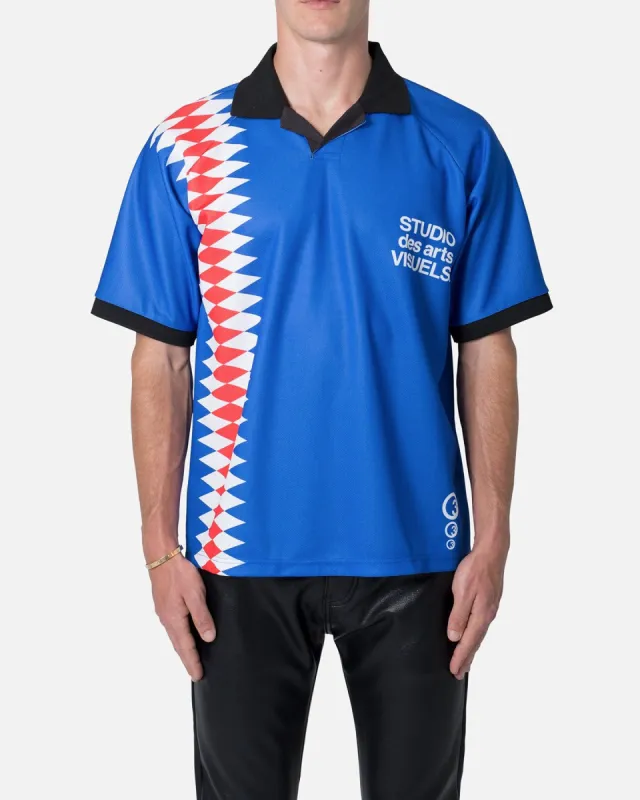 MNML Backgammon Jersey Shirt Blue sold by Culture Kings