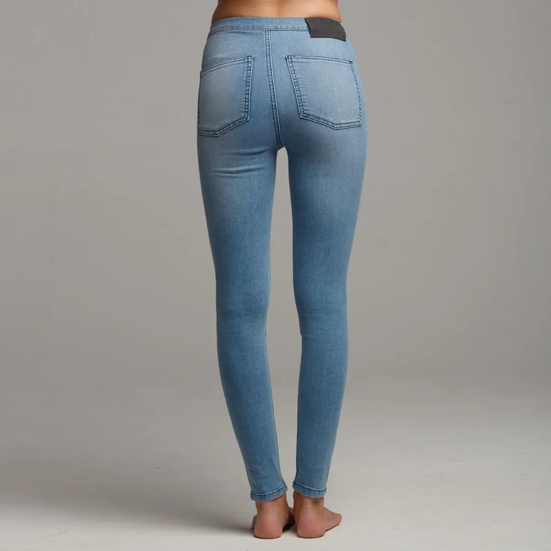 'JENI' PLAIN BLUE JEANS - CT054 sold by Father Sons product image thumbnail 2
