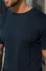 Father Sons Navy Crew T Shirt With Pintuck Detail - FSH1048. sold by Father Sons