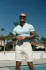 Father Sons Advanced V Neck Crew Short Sleeve Light Blue- FSH1015 sold by Father Sons