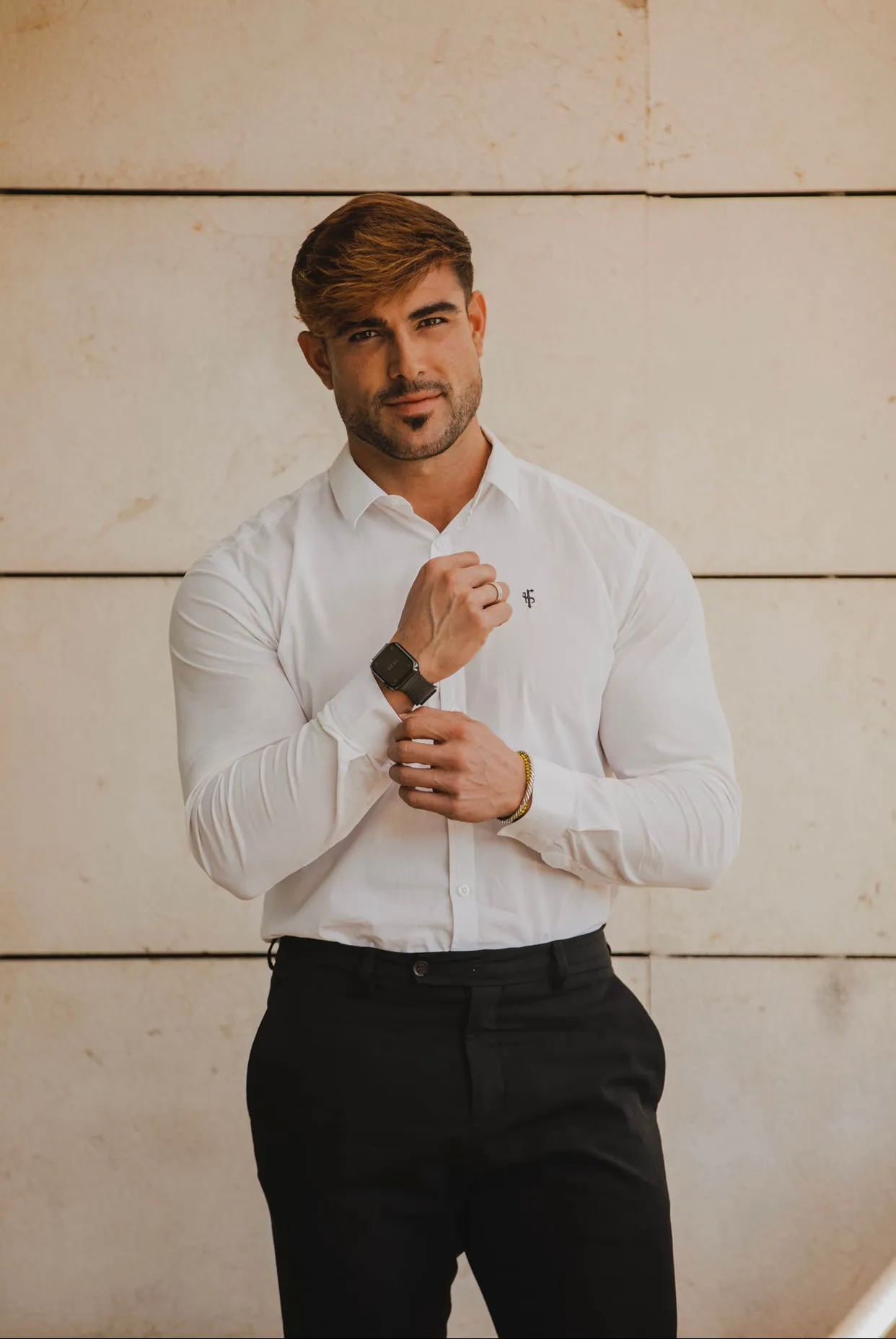 Father Sons Relaxed Stretch Classic White - FSR099 RELAXED sold by Father Sons product image thumbnail 5