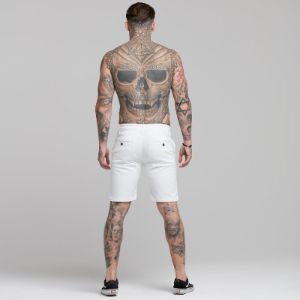 Father Sons Slim Fit Ecru Chino Shorts - FSH228 sold by Father Sons