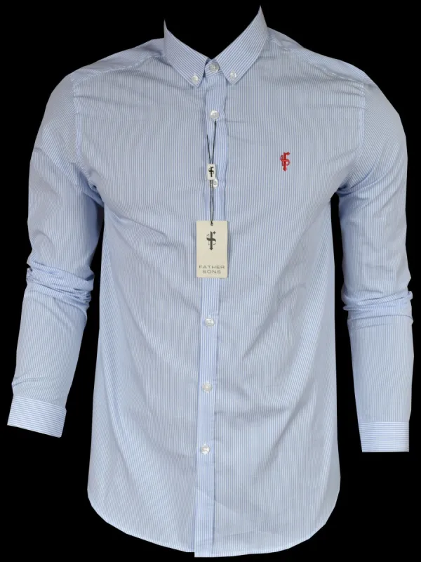 Father Sons Light Blue Stripe -  FS123 (LAST CHANCE) sold by Father Sons