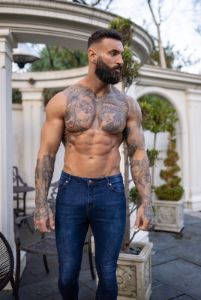 Father Sons Slim Stretch Denim Blue Ultra Tapered Ankle Jeans - FSM010 (LAST CHANCE) sold by Father Sons