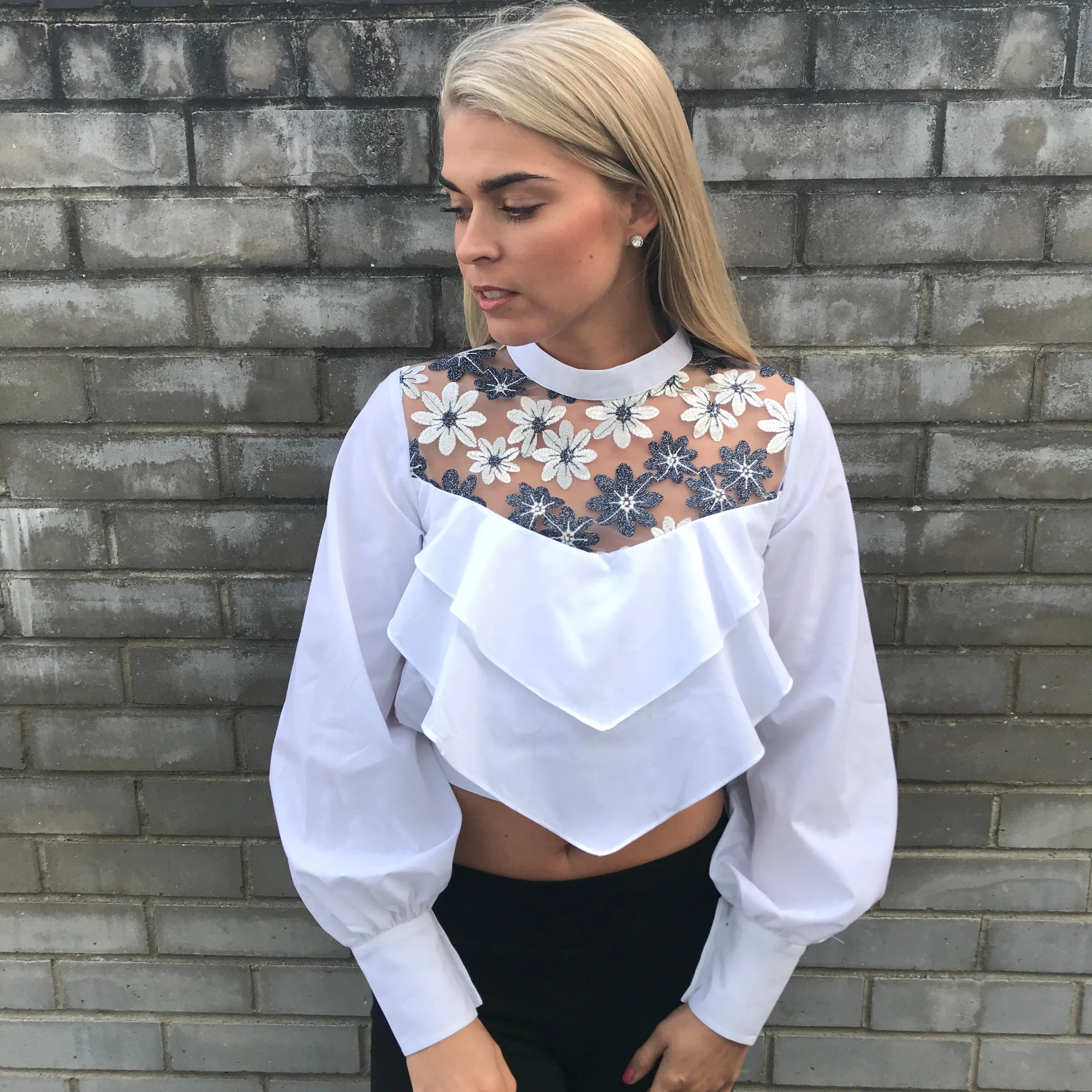 AVERY DETAILED BLOUSE - CT091 sold by Father Sons product image thumbnail 2