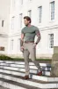 Father Sons Relaxed Formal Beige Stretch Pants - FSTR003 RELAXED sold by Father Sons