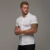 Father Sons Super Slim White Jersey Short Sleeve - FSH020 (LAST CHANCE) sold by Father Sons