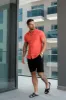 Father Sons Slim Fit Black Chino Shorts - FSH266 sold by Father Sons