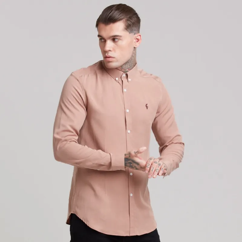 Classic Tan Lyocell Long Sleeve - FS461 sold by Father Sons