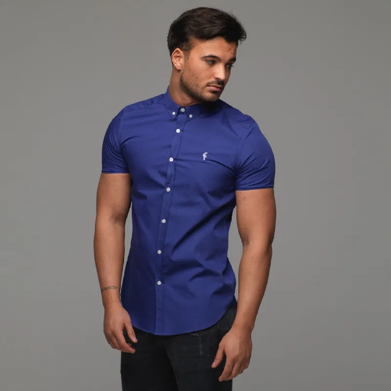 Father Sons Classic Indigo Blue Short Sleeve - FS241 (LAST CHANCE) sold by Father Sons