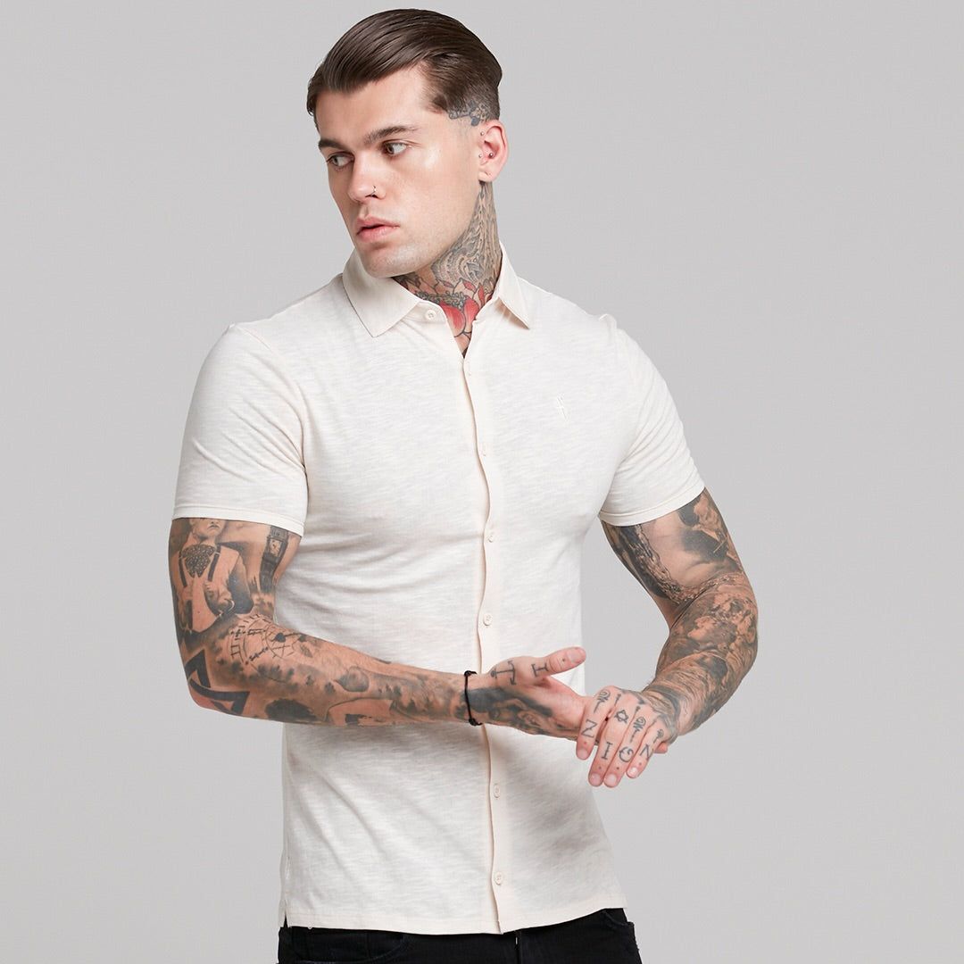 Father Sons Super Slim Stone Jersey Short Sleeve - FSH019 (LAST CHANCE) sold by Father Sons product image thumbnail 2