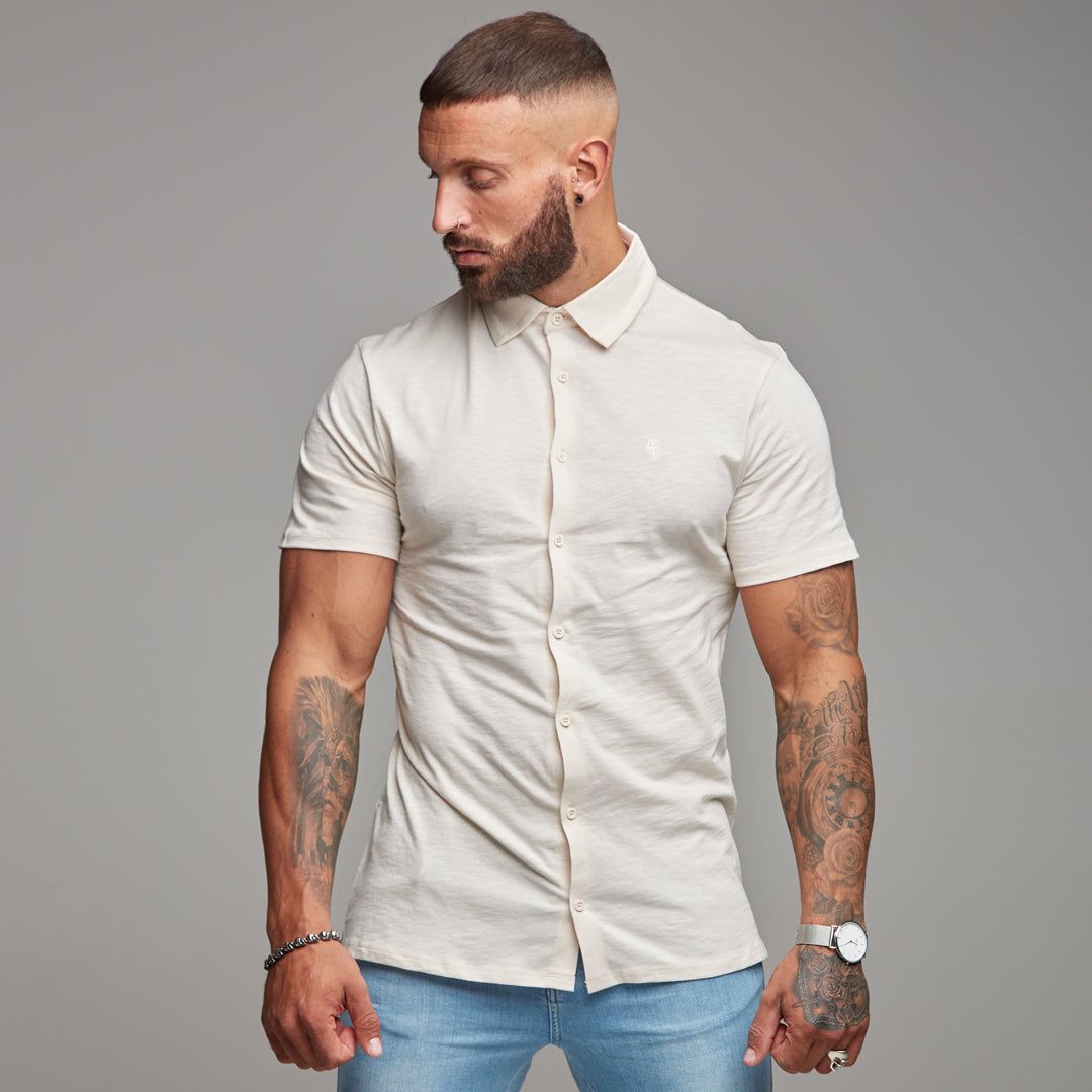 Father Sons Super Slim Stone Jersey Short Sleeve - FSH019 (LAST CHANCE) sold by Father Sons product image thumbnail 5