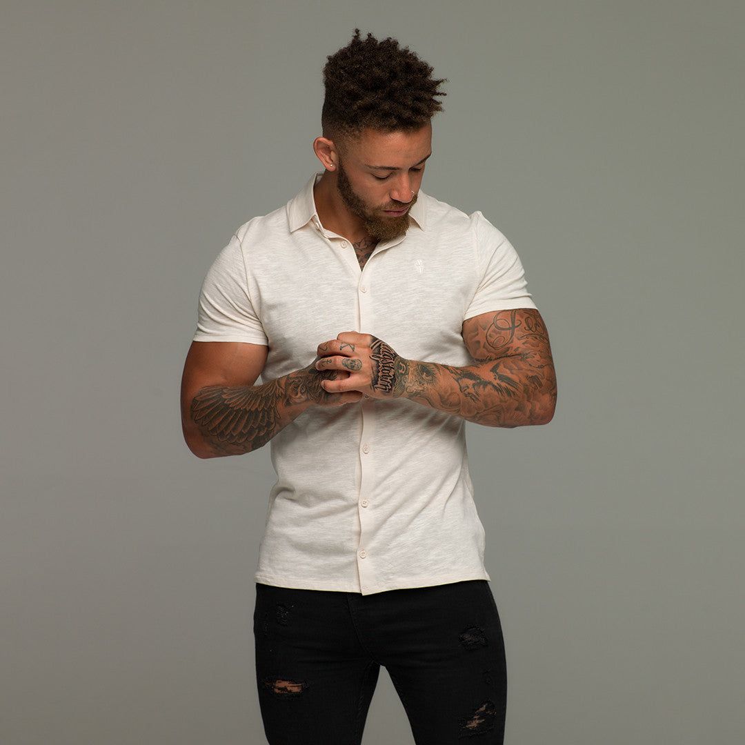 Father Sons Super Slim Stone Jersey Short Sleeve - FSH019 (LAST CHANCE) sold by Father Sons product image thumbnail 4