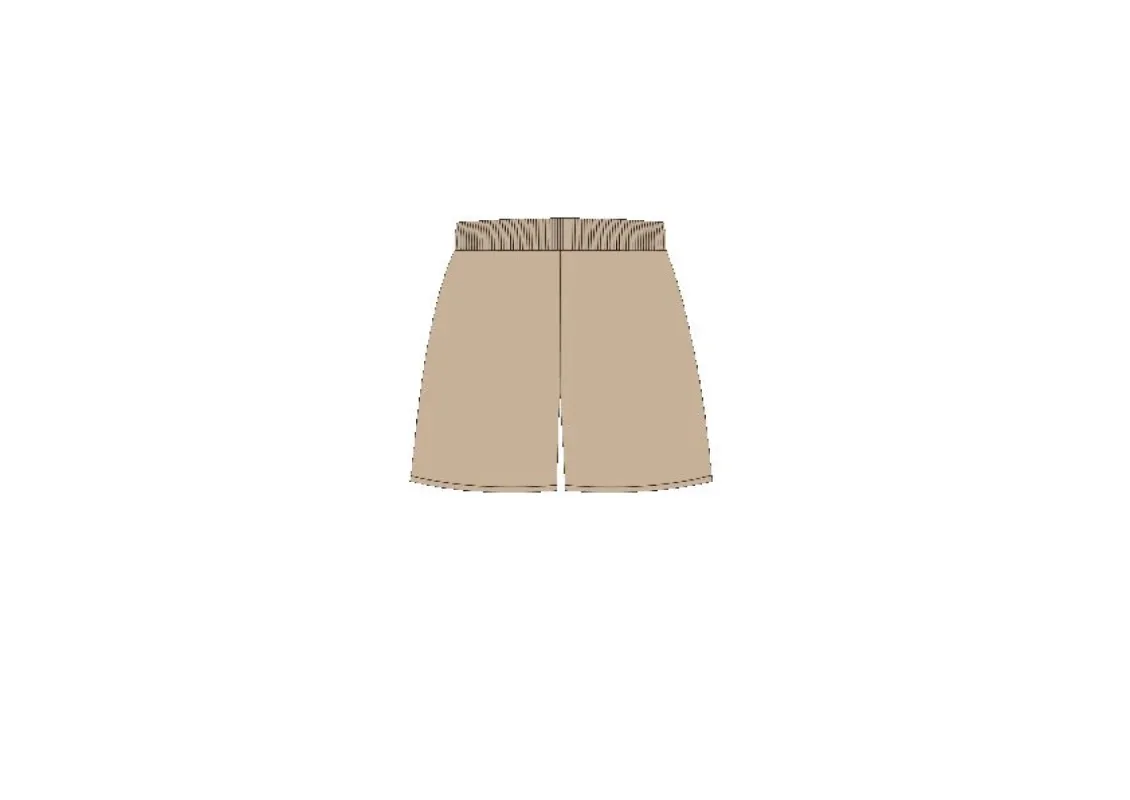 Father Sons Beige Elasticated Shorts - FSH900 sold by Father Sons