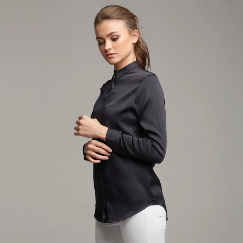 PLAIN JANE NAVY SHIRT - CT008 sold by Father Sons