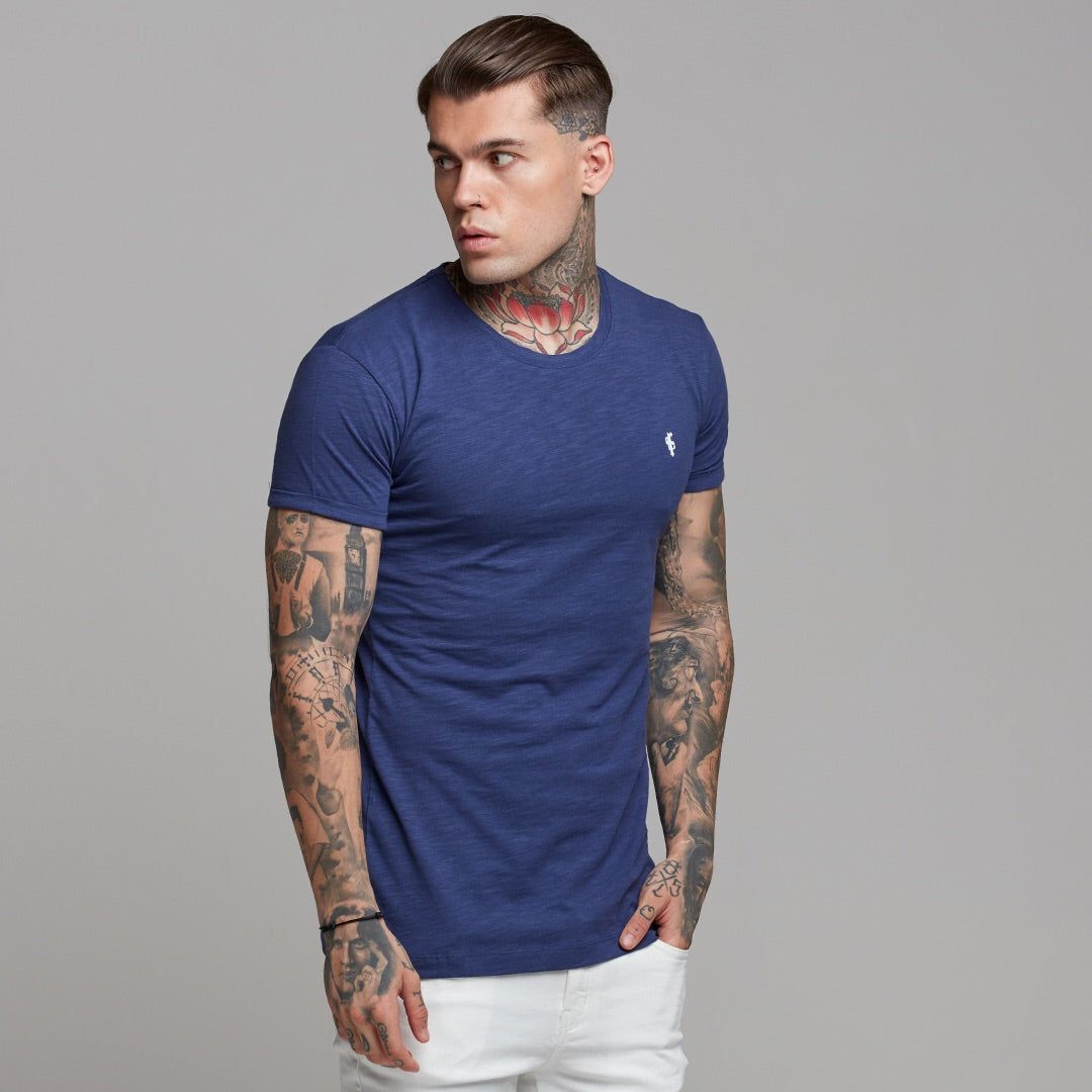 Father Sons Navy Slub Crew - FSH267 sold by Father Sons product image thumbnail 5