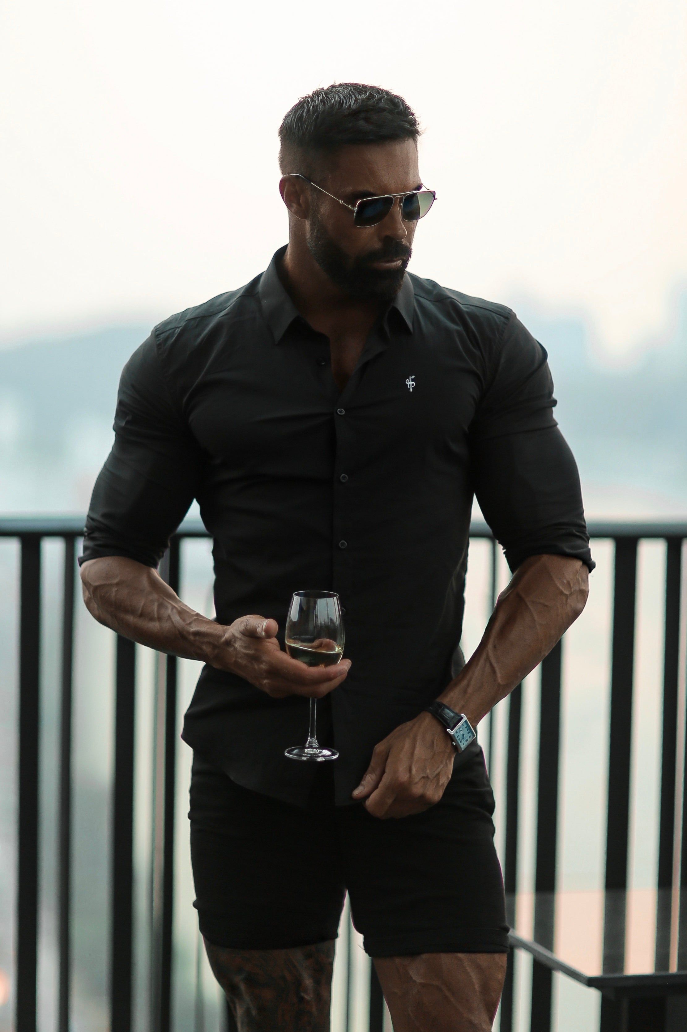 Father Sons Super Slim Stretch Classic Black - FS100 sold by Father Sons product image thumbnail 2