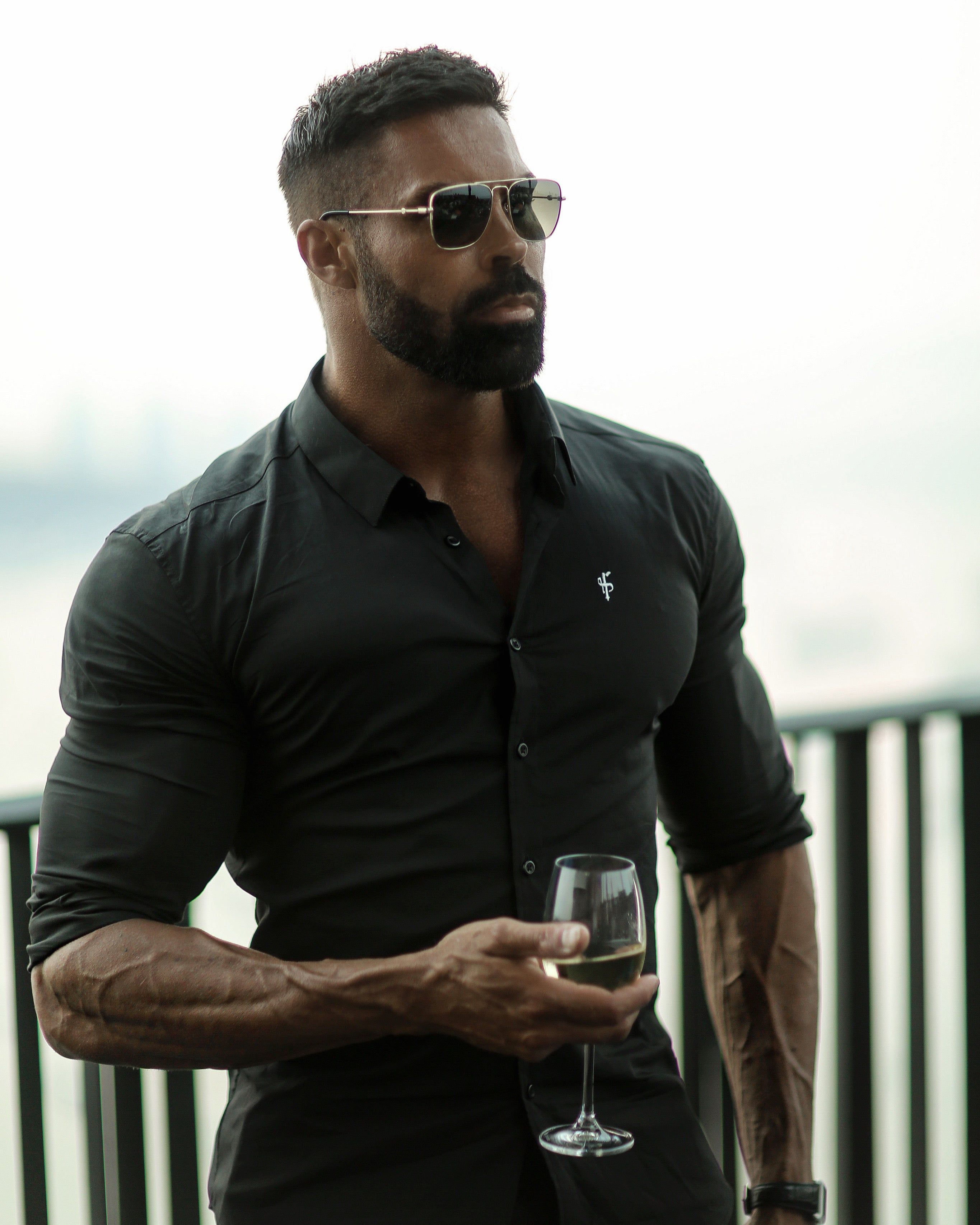 Father Sons Super Slim Stretch Classic Black - FS100 sold by Father Sons