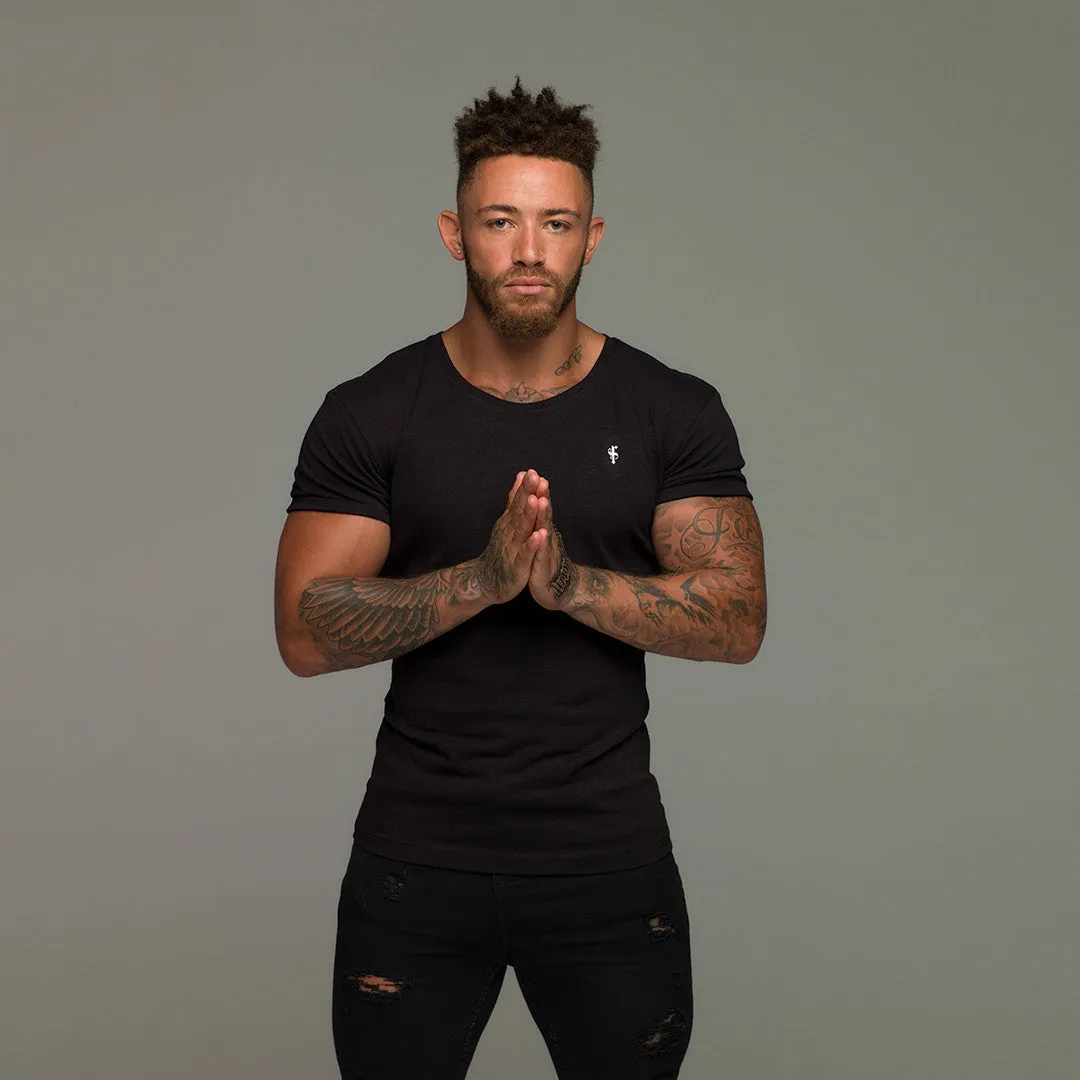 Father Sons Black Slub Crew - FSH054 sold by Father Sons product image thumbnail 3