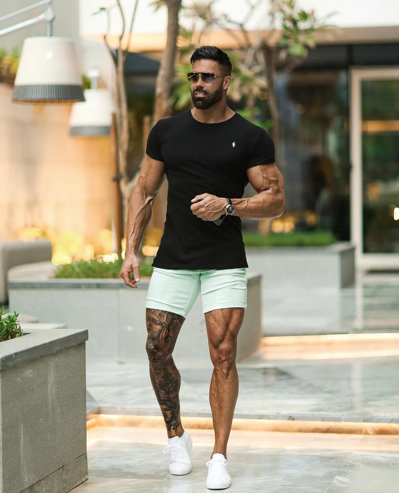 Father Sons Black Slub Crew - FSH054 sold by Father Sons