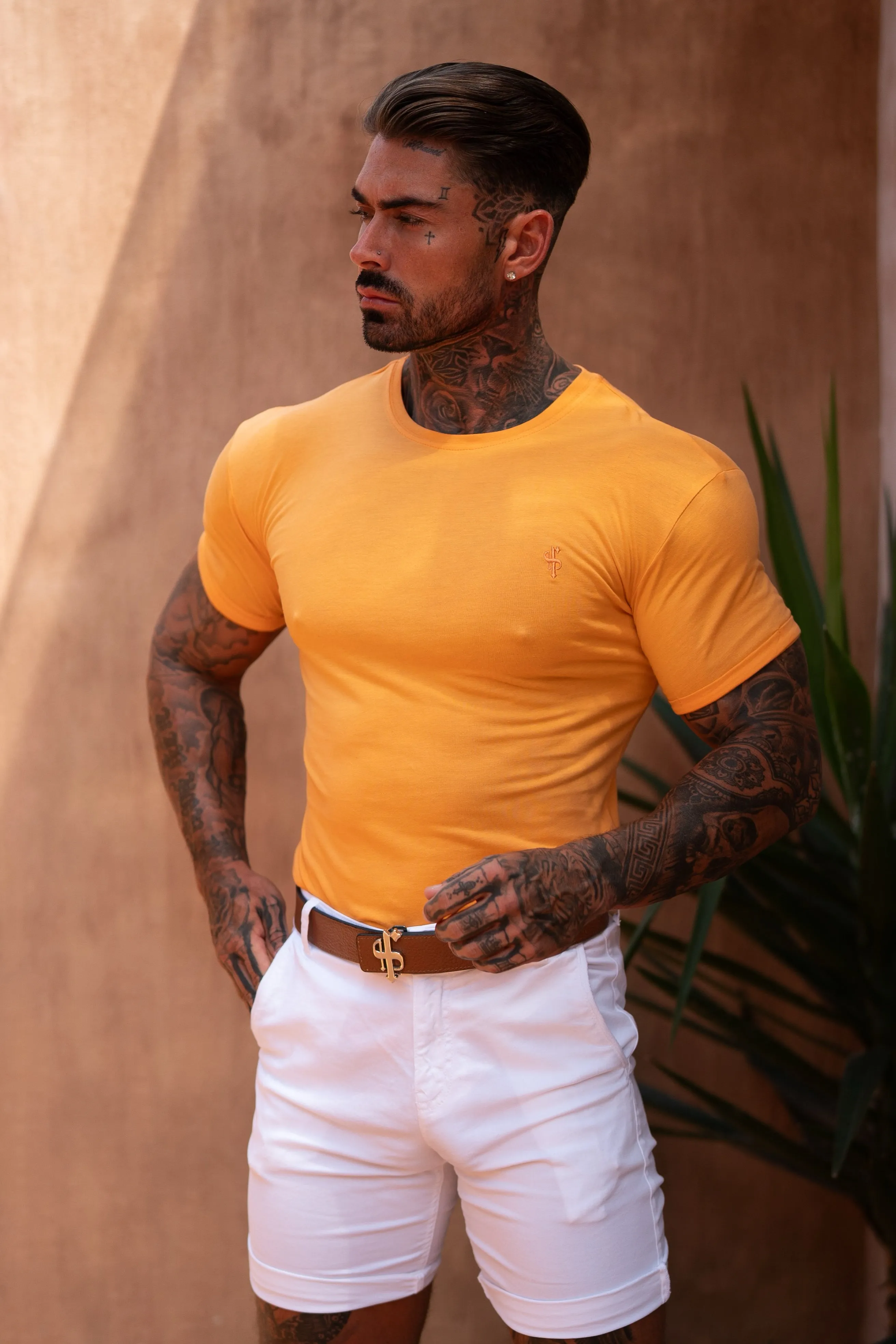 Father Sons Orange Bamboo Crew - FSH1159 sold by Father Sons product image thumbnail 2