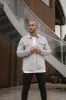 FS Brushed Zipped Plain Jacket Light Grey - FSN173 sold by Father Sons