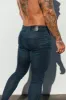 Father Sons Ultra Stretch Mid Blue Slim Jeans - FSJEAN010 sold by Father Sons