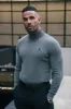 FS Charcoal Roll Neck Knitted Jumper With FS Branding -  FSN207 sold by Father Sons