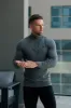 FS Charcoal Funnel Neck Knitted Jumper With FS Branding -  FSN192 sold by Father Sons