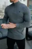 FS Charcoal Funnel Neck Knitted Jumper With FS Branding -  FSN192 sold by Father Sons