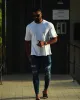 Father Sons Ultra Stretch Navy Slim Jeans with Distressed Rips - FSJEAN006 sold by Father Sons