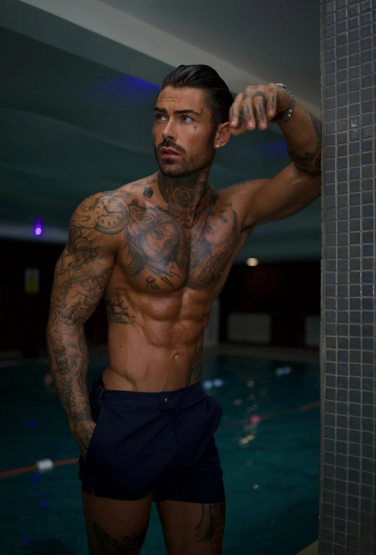 Father Sons Navy / Gold Swim Shorts - FSN099 sold by Father Sons product image thumbnail 4