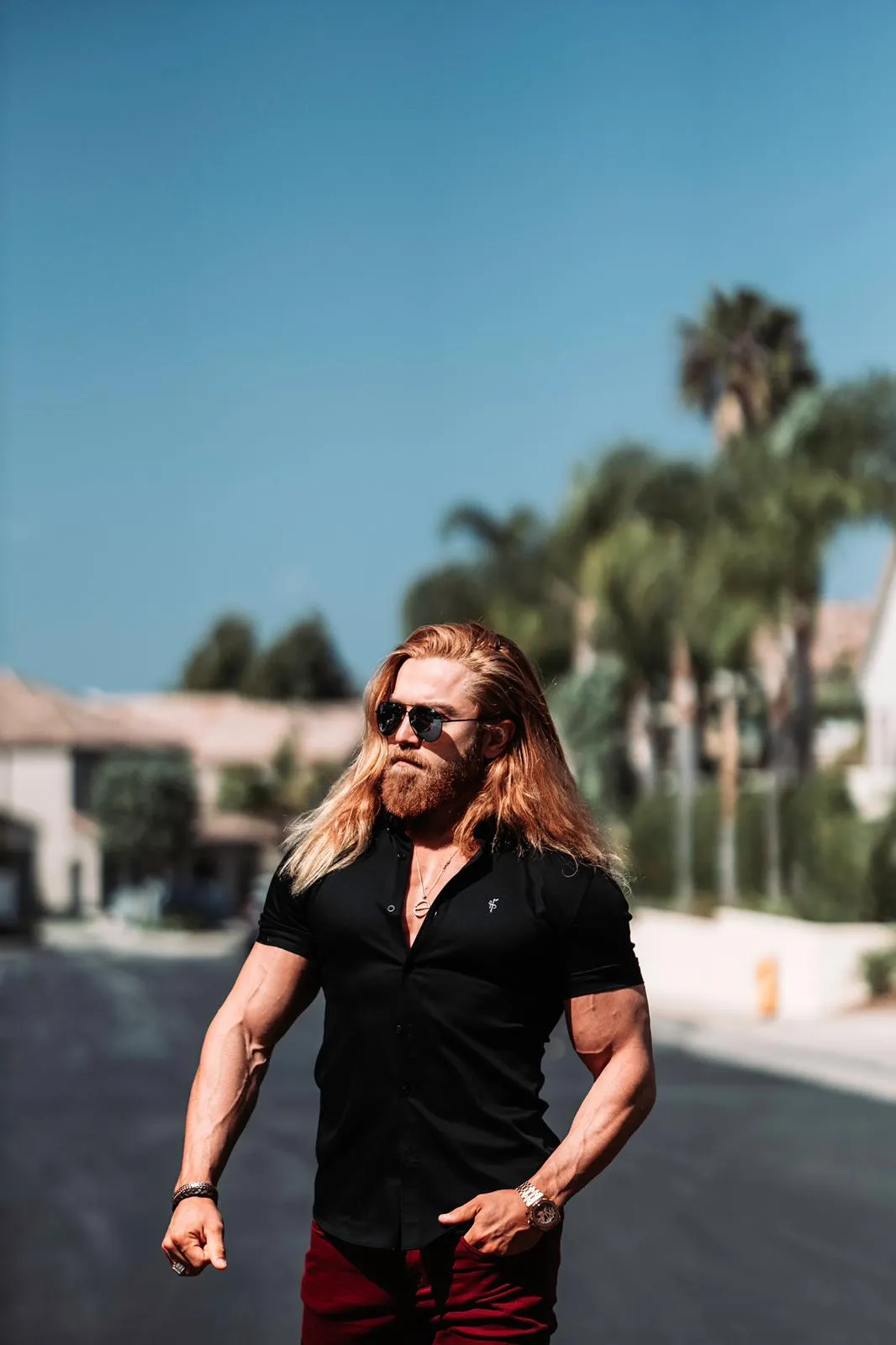 Father Sons Super Slim Stretch Black Denim Short Sleeve (Grey Emblem) - FS198 sold by Father Sons product image thumbnail 3