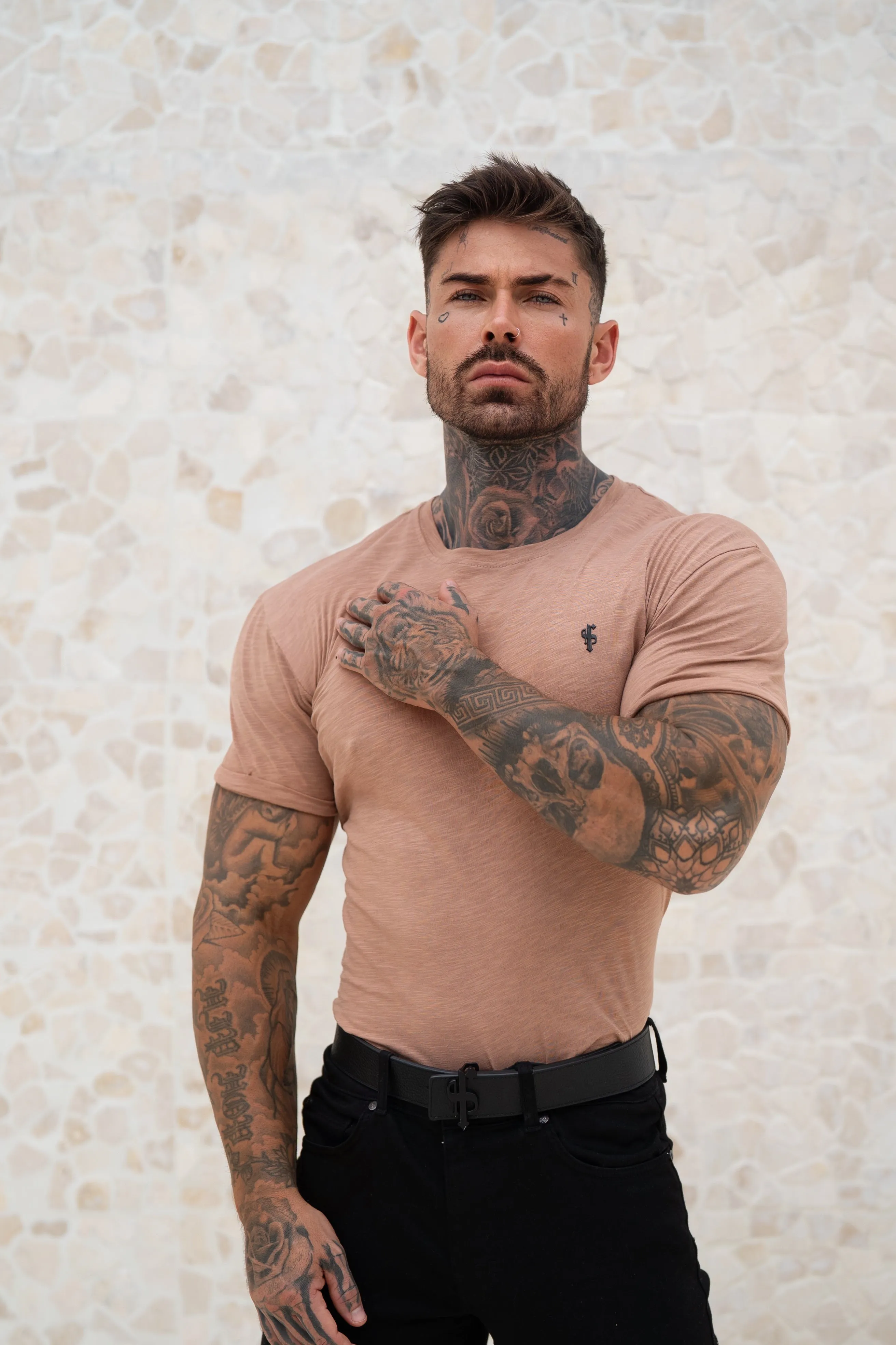 Father Sons Coffee Slub Crew T-Shirt - FSH1330 sold by Father Sons