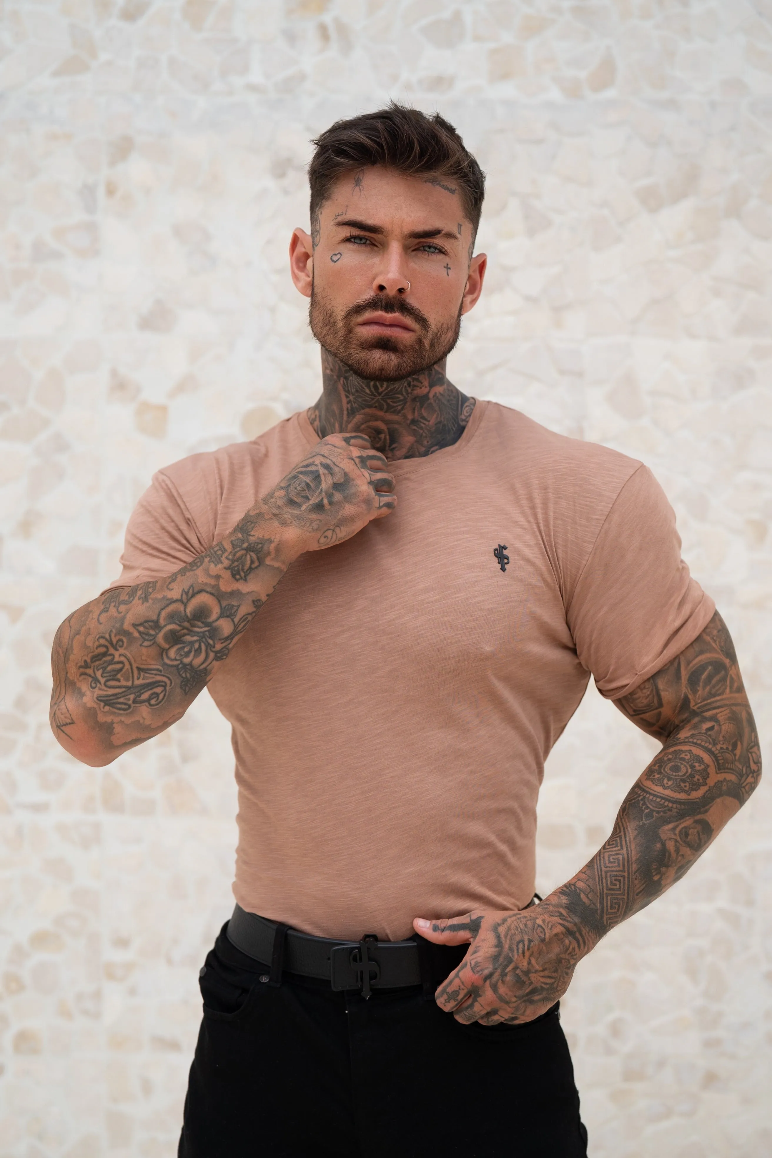 Father Sons Coffee Slub Crew T-Shirt - FSH1330 sold by Father Sons product image thumbnail 3