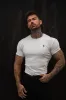Father Sons Light Grey Slub Crew T-Shirt - FSH1332 sold by Father Sons