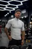 FS SS Light Grey Half Zip Gym Top - FSH1314 sold by Father Sons