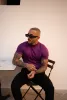 FS Ribbed High Neck Crew Short Sleeve Purple - FSH1139 sold by Father Sons