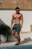 Father Sons Charcoal / Silver Swim Shorts - FSH1317 sold by Father Sons