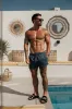 Father Sons Charcoal / Silver Swim Shorts - FSH1317 sold by Father Sons