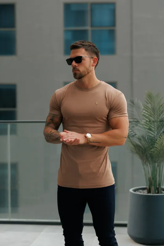Father Sons Coffee / Gold Bamboo Crew T Shirt - FSH1217 sold by Father Sons